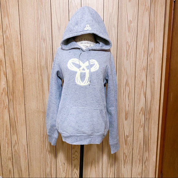 Aritzia TNA Grey cozy hoodie with logo - Picture 2 of 10